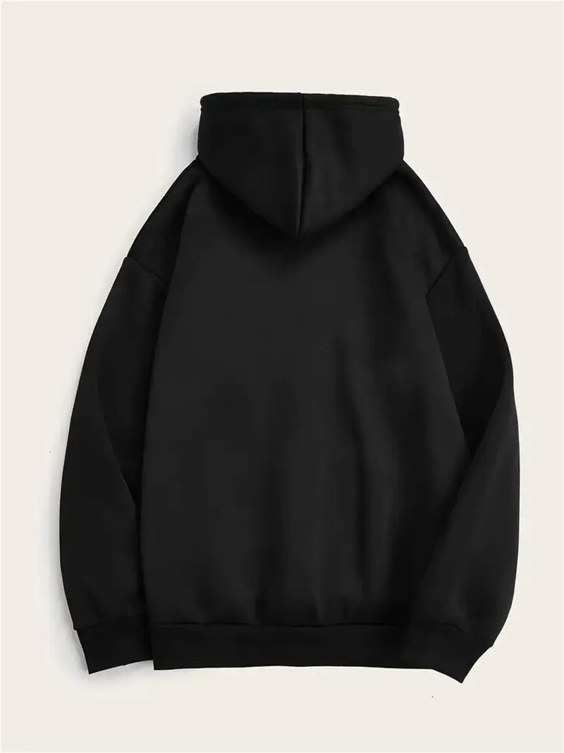 Colosseum Statue Building Printed Hoodie, Women's Casual Comfortable Fit Classic Design Sweatshirt